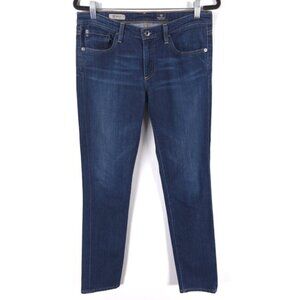 AG ADRIANO GOLDSCHMIED Women’s THE STEVIE Slim Straight Jeans USA MADE Size 30R‎